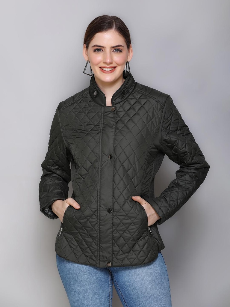 Ladies Medium Length Fancy Jacket BA419 Idiya